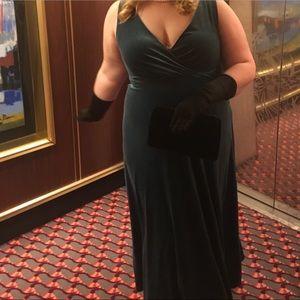 Torrid Floor-Length Velvet Gown